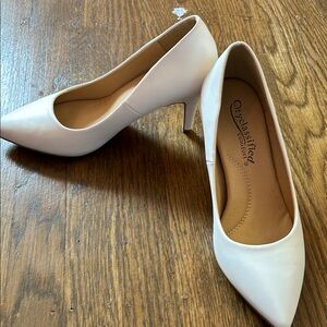 Cityclassified White Stiletto Heels Classic Pumps